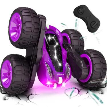 Imagem de Carro de controle remoto Tecnock 2,4 GHz USB-C Charging 4WD 360 Stunt
