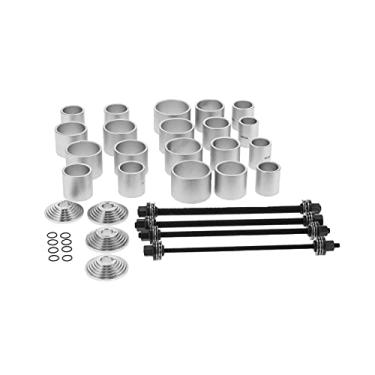 Imagem de KIMISS Kit de Manga de Prensa de Tração 28 Peças para Remoção de Buchas e Rolamentos - Conjunto de Ferramentas Automotivas de Aço Carbono Com Caixa de Armazenamento