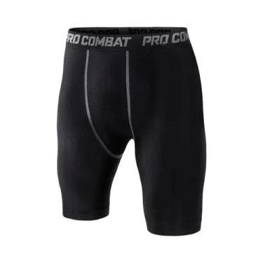 Imagem de Leggings Esportivas Masculinas De Secagem Rápida E Elásticas, Shorts P