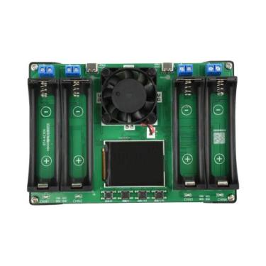 Imagem de Testador De Carga Eletrônica De 4 Canais Para Baterias 18650, Testador