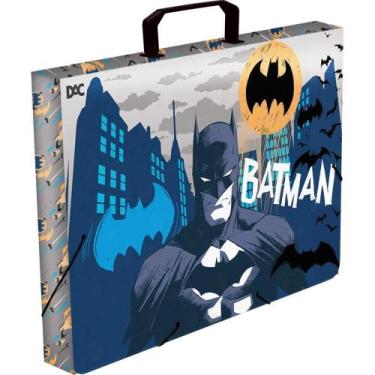 Imagem de Maleta Plástica com ALÇA Decorada Batman 40MM - DAC