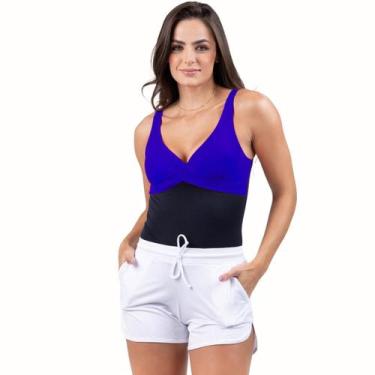 Imagem de Conjunto Kit Maiô Com Bojo + Short Com Ajustes Nas Laterais - HYPE MOD