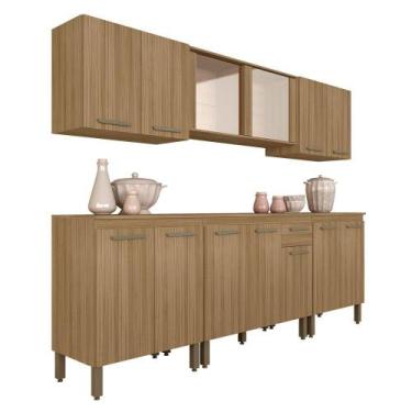 Imagem de Cozinha Modulada 13 Portas 6 Peças Tieli Boreal - Móveis Arapongas - A