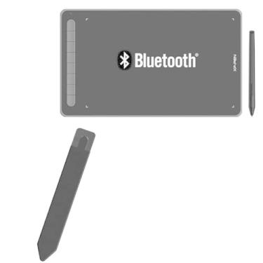 Imagem de BoxWave Bolsa Stylus compatível com XP-Pen Deco MW - Stylus PortaPouch, suporte de caneta portador portátil autoadesivo - preto