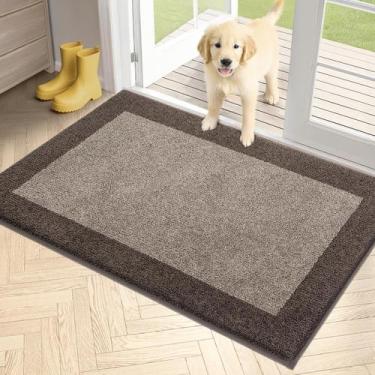 Imagem de Tapete de porta PURRUGS Dirt Trapping 80x120cm, antiderrapante, laváve