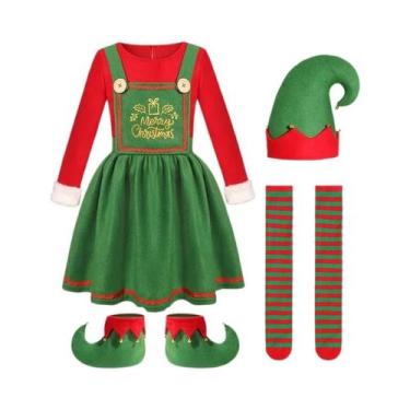 Imagem de Vestido De Natal Para Meninas, Roupas De Festa De Carnaval Para Menino