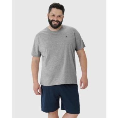 Imagem de Pijama Manga Curta Masculino Plus Size Malwee Ref. 122451-Masculino