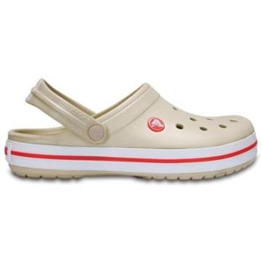 Imagem de Sandália crocs crocband stucco/melon-Unissex
