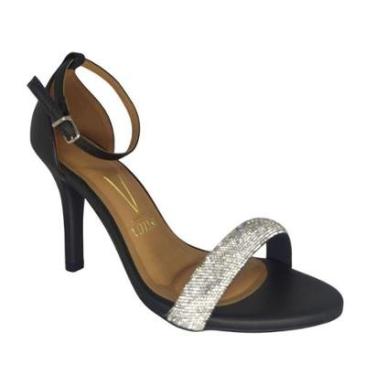 Imagem de Sandália Social Vizzano Salto Alto com Brilho-Feminino