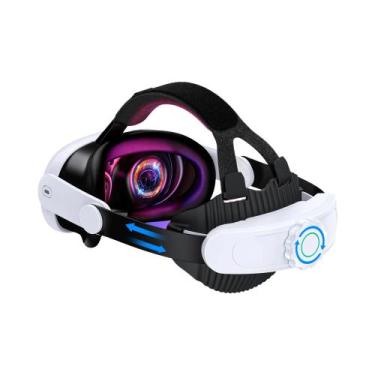 Imagem de Faixa De Cabeça Ajustável Para Meta Quest 3S/Quest 3/Quest 2 Acessório