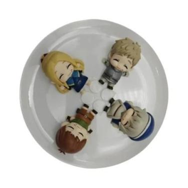 Imagem de Conjunto De Figuras Anime Delicious in Dungeon Marilith Laios 4 Peças 