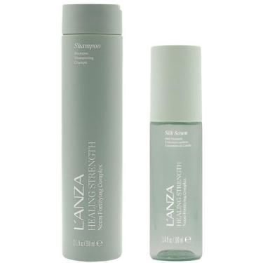 Imagem de Shampoo Strength White Tea e Neem Plant Silk Serum Lanza