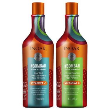 Imagem de Kit Shampoo E Condicionador bombar 1l - Inoar