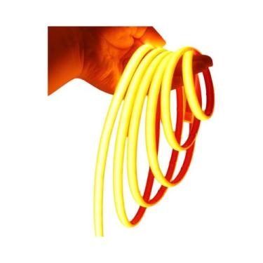 Imagem de Fita LED Neon COB À Prova d'Água IP68 12V 24V 320Leds/M Amarelo Rosa V