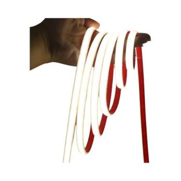 Imagem de Fita LED Neon COB À Prova d'Água IP68 12V 24V 320Leds/M Amarelo Rosa V