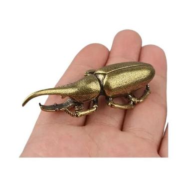 Imagem de Estatueta De Cobre De Inseto De Simulação (Besouro, Unicórnio, Fada) P