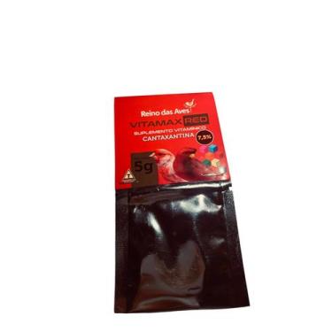 Imagem de Cantaxantina Vitamax Red 5g  Reino das Aves