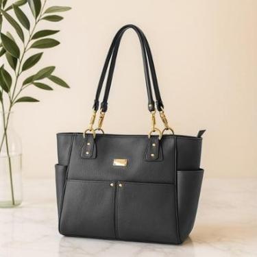 Imagem de Bolsa Sacola Direto de Fábrica TopGrife Atacado Shopper Couro-Feminino