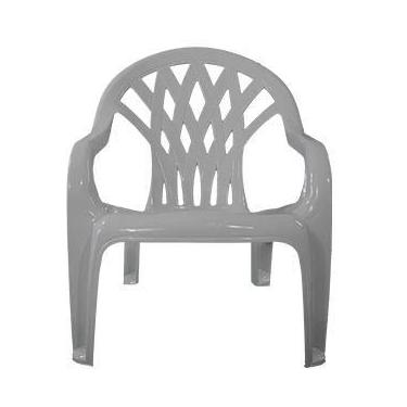 Imagem de Cadeira Poltrona Jardim/Varanda Relax Polipropileno  TK Cor:Nude - For