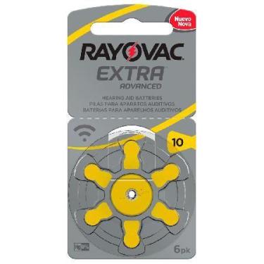 Imagem de Bateria Auditiva 10 Com 6 10aux-6xebra - RAYOVAC