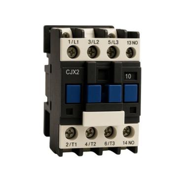 Imagem de Contator Tripolar Cjx2 - D3210 220v 60hz + Contato Adicional - Stark E