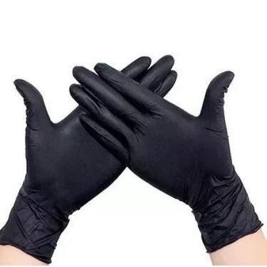 Imagem de Luva Nitrilica S/Pó Cx Com 100Un - Medix Cor:PretaTamanho:P, Preta, P