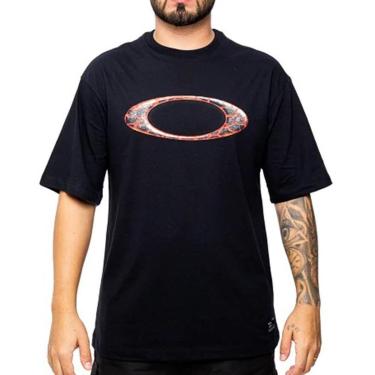 Imagem de Camiseta Oakley Ellipse Magma SM26 Masculina-Masculino