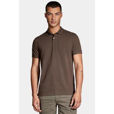 Imagem de Polo Básica Piquet Verde Militar-Masculino