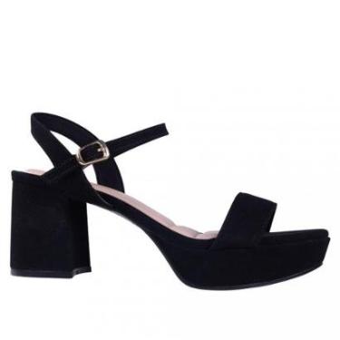 Imagem de Sandália Plataforma Feminina Zariff em Nobuck 5031-358-Feminino