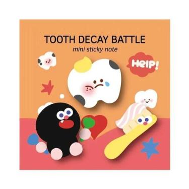 Imagem de Blocos De Notas Adesivas De Desenhos Animados Coreanos Fofos Para Cria