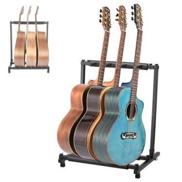 Imagem de Suporte Rack Estante P/ 3 Instrumentos Violão Guitarra Baixo - Bell, P