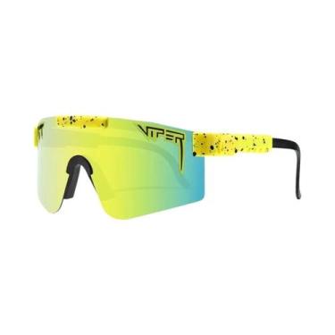 Imagem de Óculos De Sol Unissex UV400 À Prova De Vento Pit Viper Para Ciclismo A