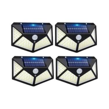 Imagem de Luzes Solares 100LED Para Exterior Com Sensor De Movimento 3 Modos 270