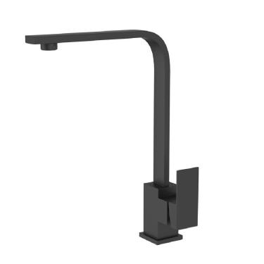 Imagem de Monocomando Gourmet Cozinha Bica Alta Preto Fosco - 7908745803463 - ECONOMETAL