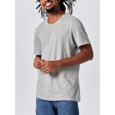 Imagem de Camiseta Manga Curta Hering 0201 Word Básica Algodão T. P/EXG, M, M2h,