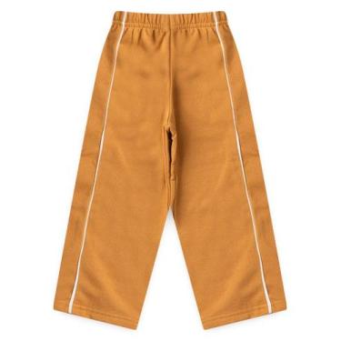 Imagem de Calça Cargo Inverno Menina Cogumelo em Moletom com Filete - Molekada, 