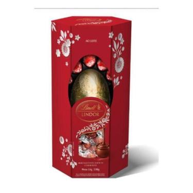 Imagem de Ovo De Páscoa Lindt Lindor Tubo Ao Leite 330g