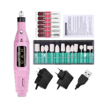 Imagem de Máquina De Furar Unhas Elétrica Portátil LULAA, Conjunto De Ferramenta