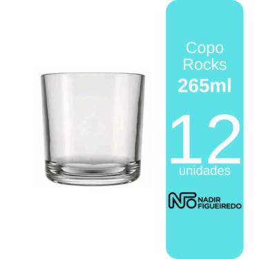 Imagem de Kit Copos Whisky Bar Rocks Nadir 265ml - 6 ou 12, 12 unidades