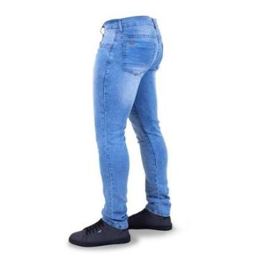 Imagem de Calça Jeans Masculina Skinny Homem Moderno-Masculino