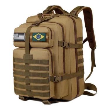Imagem de Mochila Tática Camping Militar 50 Litros Resistente A Água W03 Bosco.L