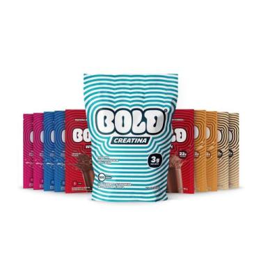 Imagem de Bold Creatina 300g + Kit 10 Sachês Whey 30g Sabores Variados - BOLD Sn