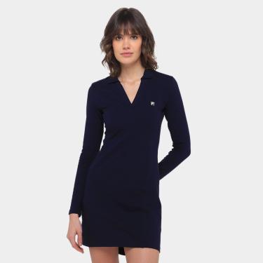 Imagem de Vestido Polo Fila Fit Letter Feminino-Feminino