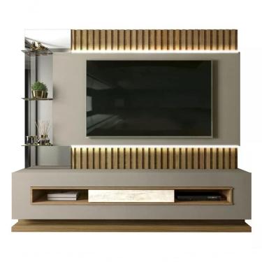 Imagem de Estante Home Para Tv 60" Lumus Amarula Carvalho Europeu Dj Moveis Amarula Carvalho Europeu