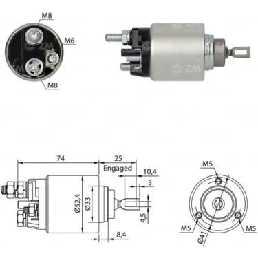 Imagem de Relê Mercedes Benz Sprinter Van 2001 a 2004 ZM 1-381