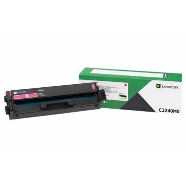 Imagem de Toner Magenta Original Lexmark C3240 C3224 C3230 C3326 MC3224 MC3230 M