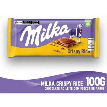 Imagem de Chocolate Milka Rice Crisps 100g - Congratulations Store