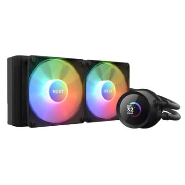 Imagem de Water Cooler Nzxt Kraken 240 ARGB, Com Display LCD, Intel e AMD, 240mm - Preto