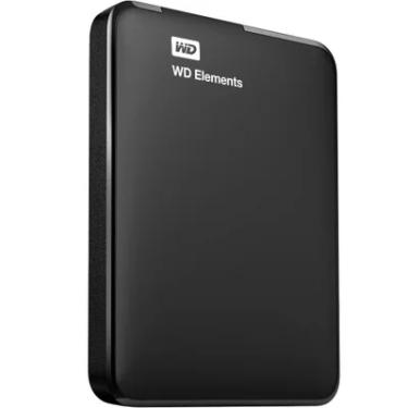 Imagem de HD Externo Portátil WD 1TB Elements, USB 3.0 - WDBUZG0010BBK-WESN