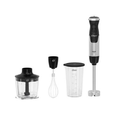 Imagem de Mixer Power Oster Black Inox 3 Em 1 Omix 570 Cor Prata, Inox e Preto, 